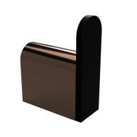 Крючок Bemeta Galla 108106020 черный с розовым золотом