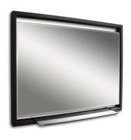 Зеркало Silver Mirrors Челси 80x60 LED-00002373 черный с подсветкой и датчиком