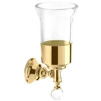 Стакан для зубных щеток Webert Karenina KA500301010 золото глянцевый