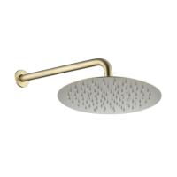 Верхний душ Caprigo Parts 99-523-BRG матовое золото