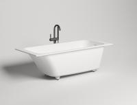 Ванна из литьевого камня Salini Orlanda Kit 170x80 102116G белая глянцевая встраиваемая