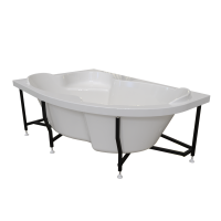 Ванна акриловая Radomir Ирма 160x105 L 2-01-0-1-1-229 угловая c каркасом