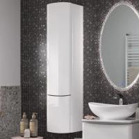 Пенал Velvex Luna pp.LUN.35 35 см белый подвесной