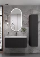 Тумба под раковину Armadi Art Ovale 781-100-A 100 см antracite