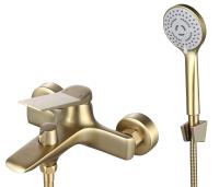 Смеситель для ванны Esko Shanghai Gold SHA54Gold золотой сатин матовый