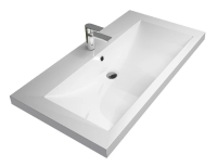 Мебельная раковина Marka One Нота New Polytitan UT-00020472 90 см белая