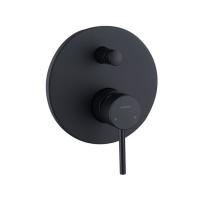 Встраиваемый смеситель для душа Caprigo Don 53-051-NER матовый черный встраиваемый