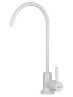 Смеситель для кухонной мойки Wonzon & Woghand WW-AE4587-MW белый матовый с подключением фильтра