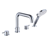 Смеситель на борт ванны Caprigo Don 53-410-CRM хром