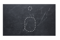 Столешница LaFenice Terra FNC-VS03-TER-100 черный мрамор