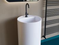 Раковина напольная Salini Armonia Top 01 130114G 45 см белая глянцевая