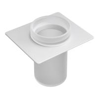 Стакан для зубных щеток Boheme Space 10966-W-TUM белый матовый