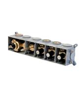 Скрытая часть термостата Wonzon & Woghand WW-INB163A серый матовый