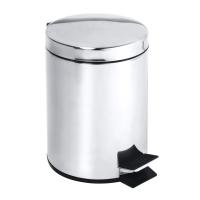 Ведро для мусора Bemeta Hotel 104315012 сталь полированная
