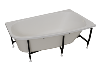 Ванна акриловая Radomir Рона 160x90 R 1-01-0-2-1-343 c каркасом