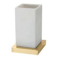 Стакан для зубных щеток Webert Pegaso PE500301010 золото глянцевый