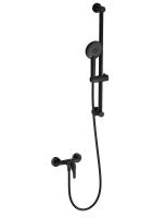Смеситель для душа Wonzon & Woghand WW-4570-MB черный матовый с гарнитуром