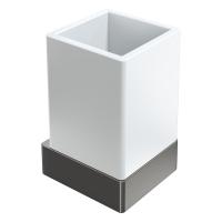 Стакан для зубных щеток Boheme Qubic 10724-GM графит