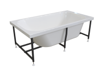 Ванна акриловая Radomir Прованс 170x90 1-01-0-0-1-187 пристенная c каркасом