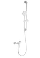 Смеситель для душа Wonzon & Woghand WW-4570-MW белый матовый с гарнитуром