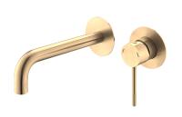 Встраиваемый смеситель Voda Vessel Gold VSL28G золотой сатин матовый