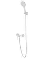 Смеситель для душа Wonzon & Woghand WW-4540-MW белый матовый с гарнитуром