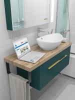 Столешница Kакса-А 005336 100 см дуб вотан