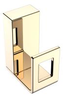 Крючок Boheme Q 10946-G глянцевое золото