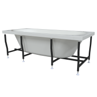 Ванна акриловая Radomir Вальс 200x100 1-01-0-0-1-195 пристенная c каркасом