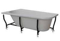 Ванна акриловая Radomir Вальс Прима 160x95 L 1-01-0-1-1-352 c каркасом