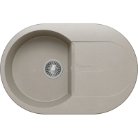 Мойка из искусственного камня Polygran Atol-760 679009 75 см серый