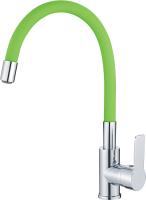 Смеситель для кухонной мойки Haiba HB70112-12 хром комбинированный с гибким изливом