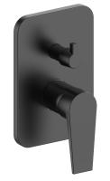 Встраиваемый смеситель для душа Esko Budapest Black BT83-2B черный