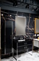 Зеркало Armadi Art Monaco 70x110 566-BCR с подсветкой черный