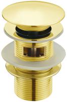 Донный клапан Boheme Imperiale 611/2 глянцевое золото с переливом