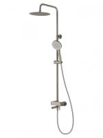 Душевая стойка Wonzon & Woghand Solo WW-739032-BN никель брашированный