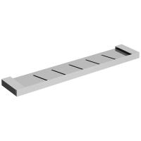 Полка для ванной Boheme Qubic 10736-CR хром
