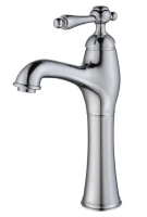 Смеситель для раковины Caprigo Fonte 12-525-crm хром с донным клапаном и подводкой