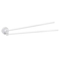 Полотенцедержатель Bemeta White 104204194 белый матовый поворотный двойной