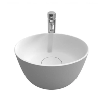 Накладная раковина Riho Oval W 40 см W026001105 белая