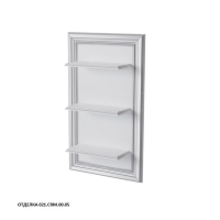 Полка подвесная Caprigo Fresco 10670 50 см подвесная (эмаль)