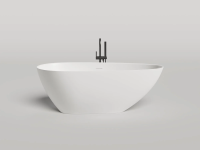 Ванна из литьевого камня Salini Paola 170x85 1015104G белая глянцевая отдельно стоящая