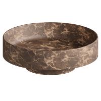 Накладная раковина Boheme Corian 40 см 801-ED emperador