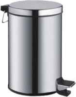 Ведро для мусора Haiba HB702 хром с крышкой