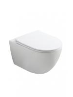 Унитаз подвесной Wonzon & Woghand Nile WW-UP2210-GW белый глянцевый безободковый