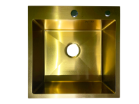Мойка из нержавеющей стали Santegro 50 см STR5050GD золото