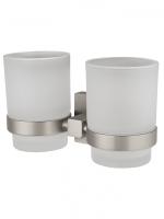 Стакан для зубных щеток Wonzon & Woghand Polo WW-8928-BN никель брашированный с держателем