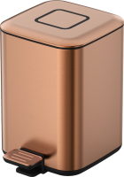 Ведро для мусора Boheme 10948-BRB брашированная бронза
