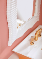 Зеркало Armadi Art Soho 70x100 561 light с подсветкой черный глянец