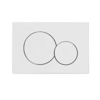 Кнопка смыва Wonzon & Woghand WW-IB232-MW белый матовый механическая